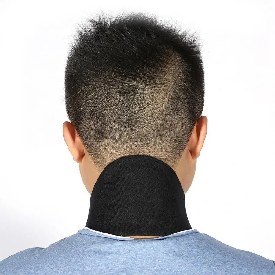 MagnetCure Magnetische Premium Nackenbandage - Schmerzlinderung & Entspannung durch Wärme & Therapie